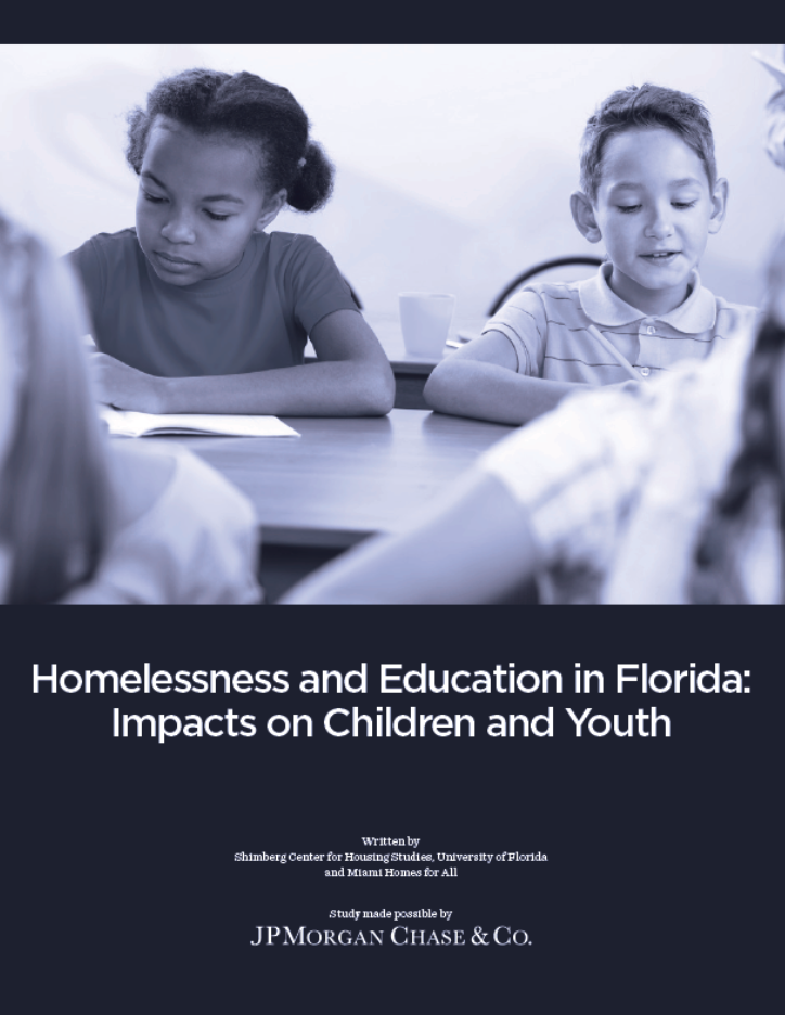 Homeless children poster